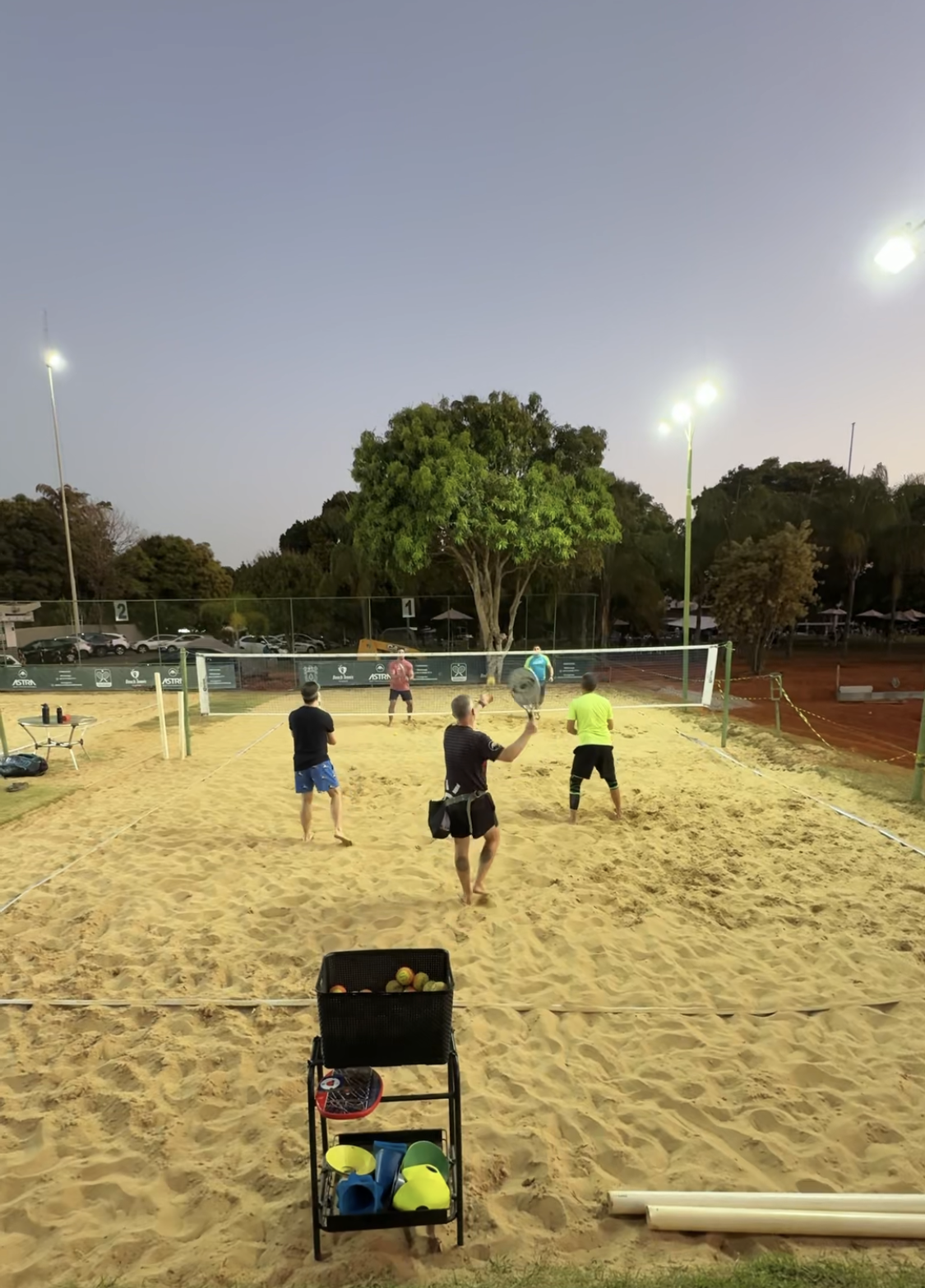 Grupo 4 Alunos Beach Tennis