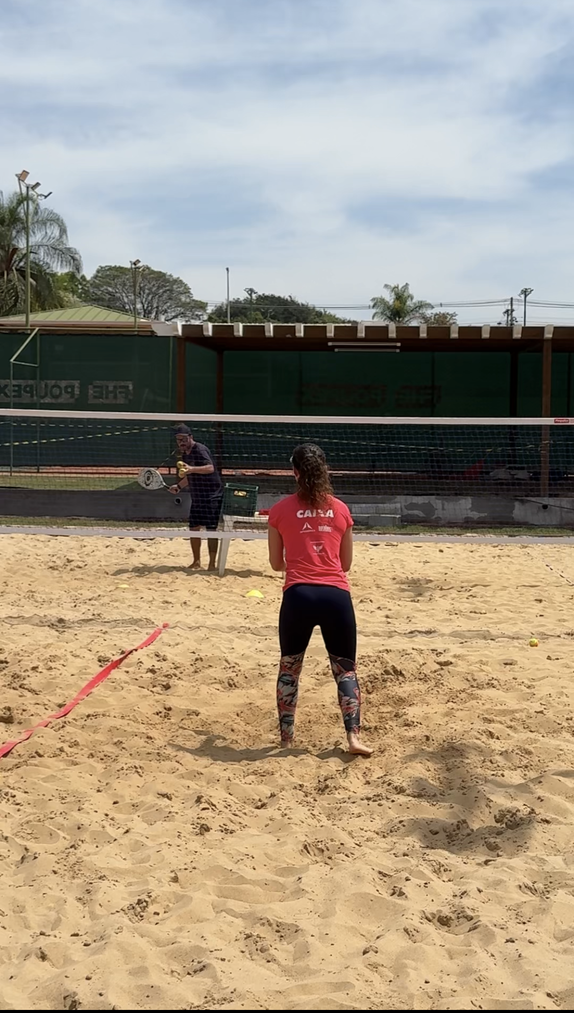 Aula Individual Beach Tennis