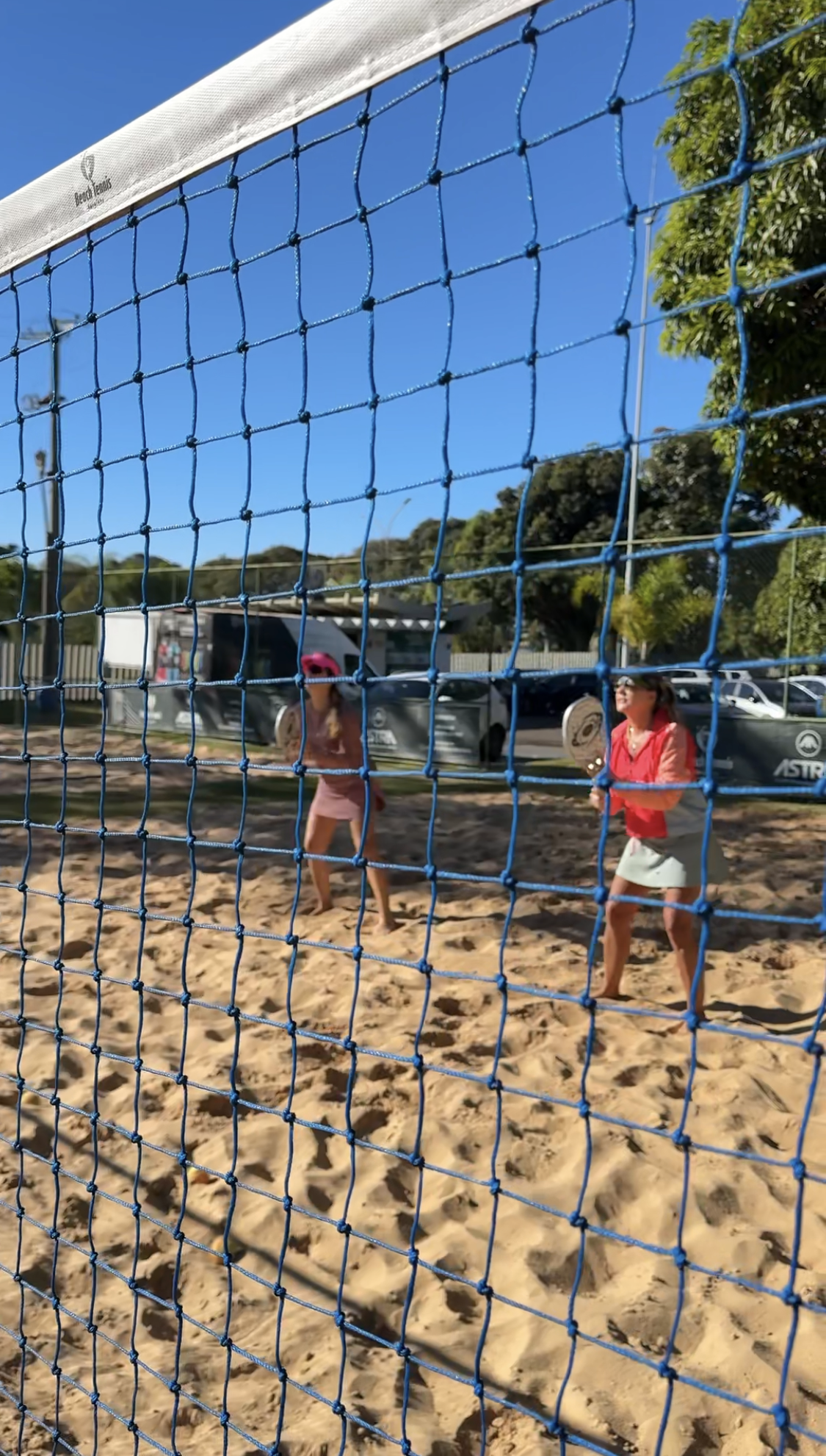 Aula em Dupla Beach Tennis