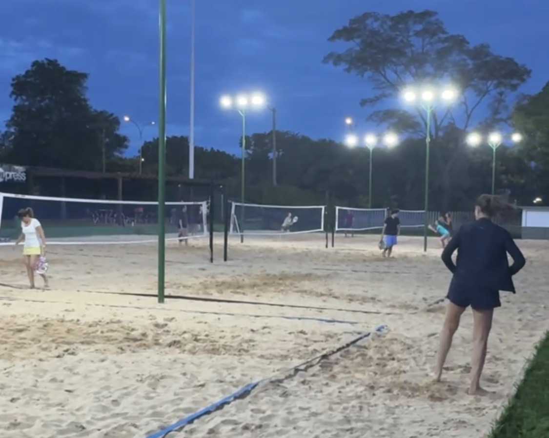 Quadras de Beach Tennis Clube do Exército